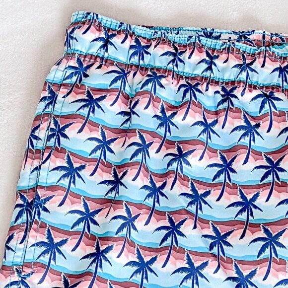 ⭐️⭐️SOLD⭐️⭐️ Men's Lands' End Swim Trunks | Palm Tree Print | Size Large - Picture 6 of 13